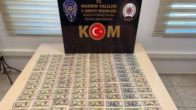 Mardinde 6 bin 350 sahte dolar ele geçirildi