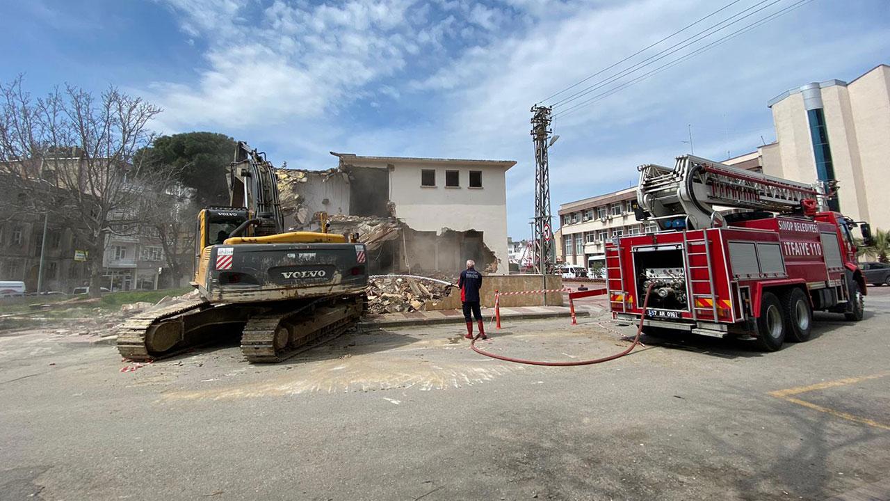 Sinop Kent Meydanı projesinde ilk adım