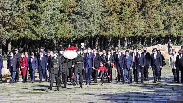 Milli Eğitim Bakanı Selçukun Anıtkabir ziyareti