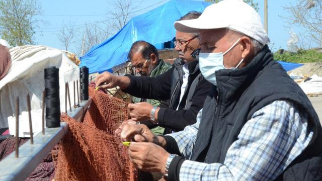 Av sezonu bitti, ağlar bakıma alındı