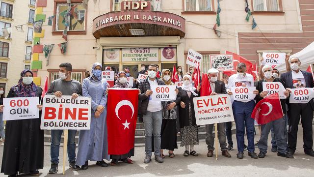 Annelerin evlat nöbetinde 600 gün geride kaldı