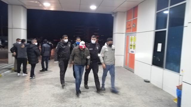 Tekirdağda 25 düzensiz göçmen yakalandı