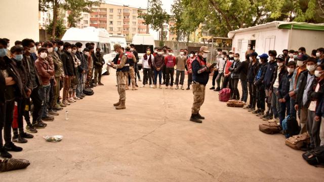 Şanlıurfada 101 düzensiz göçmen yakalandı