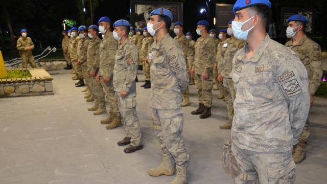 Batmanda jandarma personelinden kan bağışı kampanyasına destek