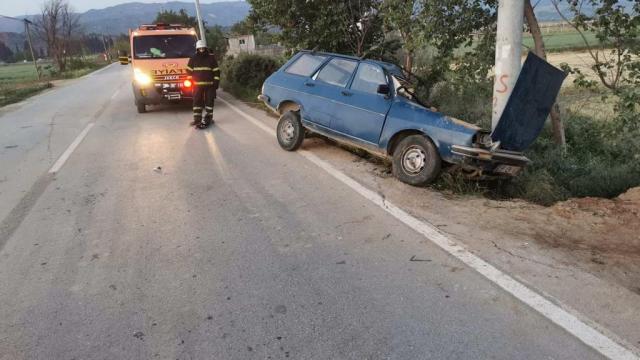Aydında trafik kazası: 1 ölü, 1 yaralı
