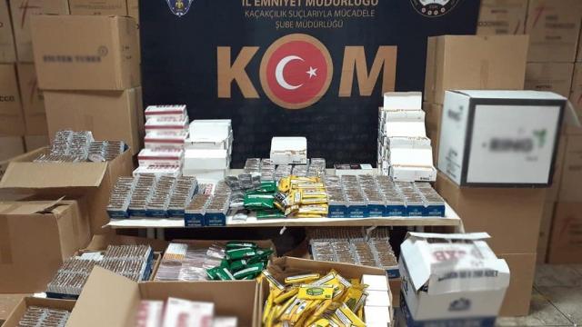 İzmirde tütün kaçakçılığı operasyonunda 2 kişi yakalandı