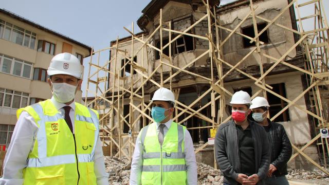 Sivasta sivil mimari dokunun yaşatılması hedefiyle eski konaklar restore ediliyor
