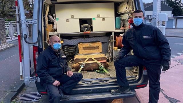Kölnde İkinci Dünya Savaşına ait patlamamış bomba imha edildi