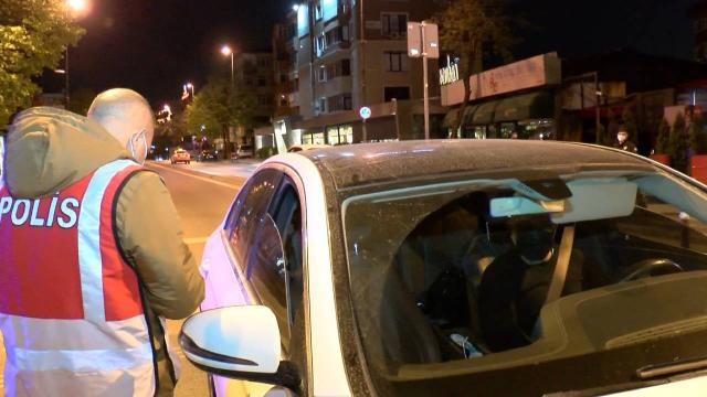 Tam kapanmanın ilk gecesinde belgesinde eksiklik olanlara ceza