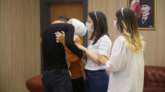 İkna yoluyla teslim olan terörist ailesiyle buluşturuldu