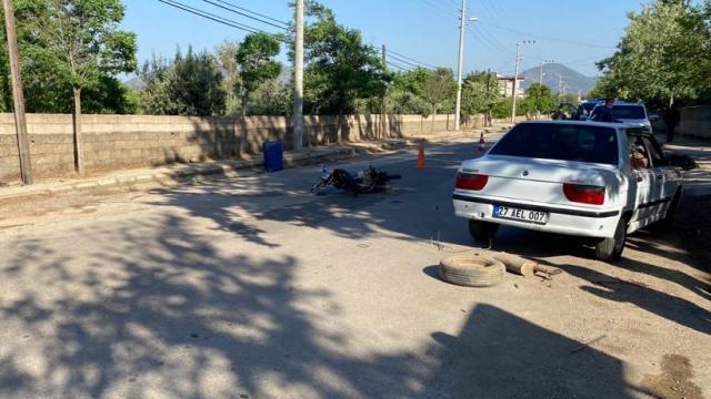 Gaziantepte kamyonetle çarpışan motosikletin sürücüsü hayatını kaybetti