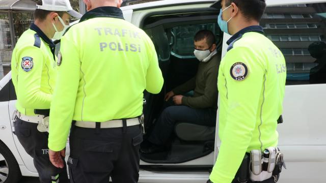 Samsunda izolasyonda olması gerekirken çalıştığı tespit edilen motorlu kurye yurda yerleştirildi