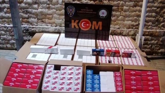 Hatayda kaçakçılık operasyonu
