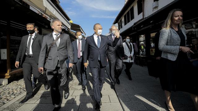 Dışişleri Bakanı Çavuşoğlu Bosna Hersekte