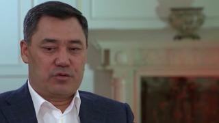 Kırgızistan Cumhurbaşkanı Sadır Caparov TRT'de