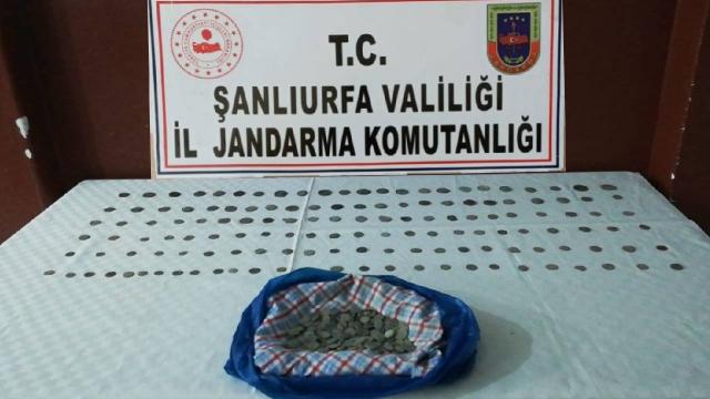 Şanlıurfada çeşitli dönemlere ait 547 sikke bulundu