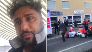 Almanya'da kızının yardımına koşan Türk babaya polis şiddeti