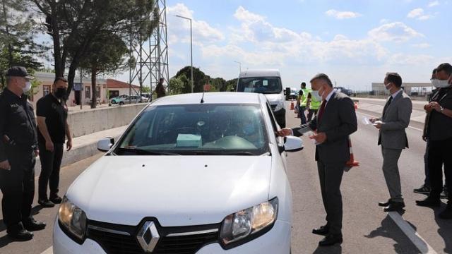 Kırklareli Valisi Bilgin, "yoğunlaştırılmış dinamik denetim" faaliyetlerine katıldı