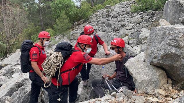 Antalyada kaybolan İtalyan turisti jandarma buldu