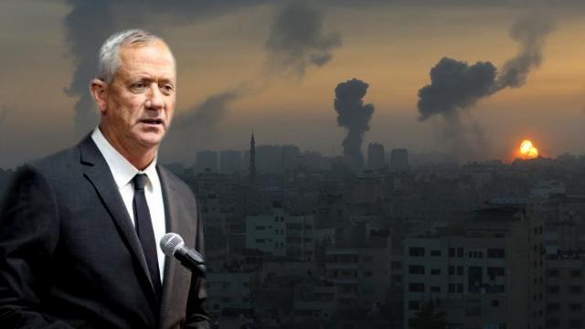 İsrail Savunma Bakanı Gantz, "Gazzeye saldırıya devam" emri verdi
