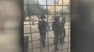 İsrail güçlerinin Filistinli gence şiddet uyguladığı anlar