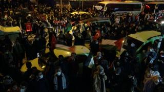 İsrail'in saldırıları yurt genelinde protesto edildi