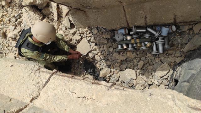 Libyada mayın temizleme çalışmaları sürüyor