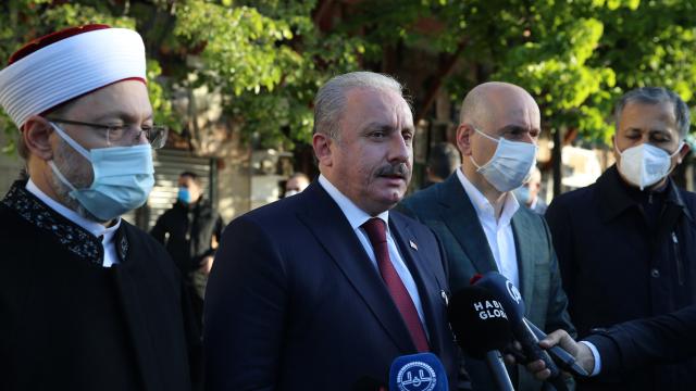 Şentop: Mescid-i Aksada huzur sağlanmazsa dünyada barış olmaz