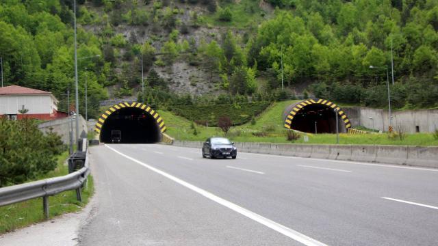 Bolu Dağında bayram sonrası trafiği yok