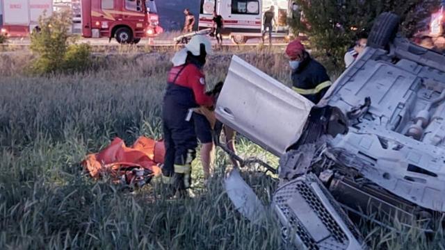 Denizlide trafik kazası: 2 ölü, 2 yaralı