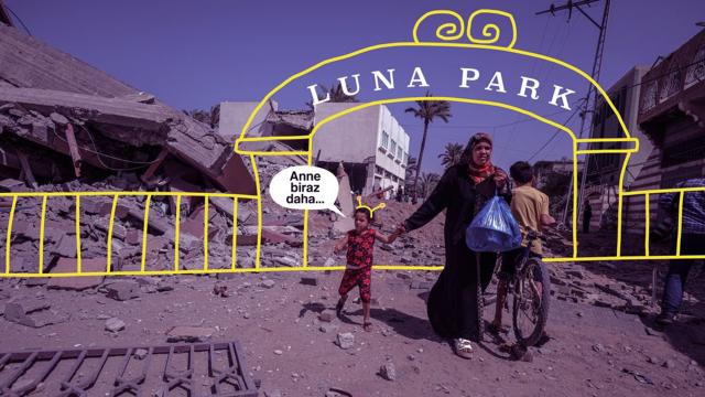 "Gazzede zulüm olmasaydı çocuklar lunaparka gideceklerdi"