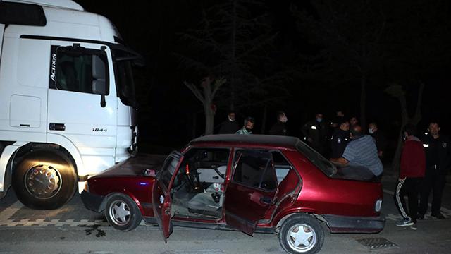 Kayseride çaldığı otomobille kaza yapan kişi yakalandı
