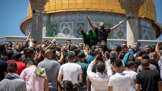 Mescid-i Aksa'da 'Erdoğan' sloganları yükseldi