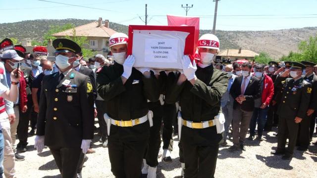 Şehit Yasin Özdamar son yolculuğuna uğurlandı