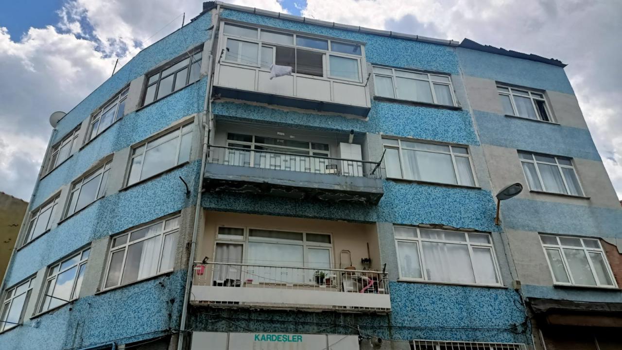 Binadakiler tahliye edildi