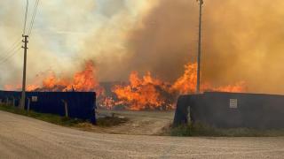 Afyonkarahisar'da enerji santralinde yangın