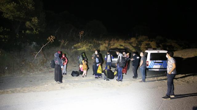 Muğlada 10 düzensiz göçmen yakalandı