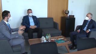 Akif Çağatay Kılıç'tan TRT Deutsch'a "geçmiş olsun" ziyareti