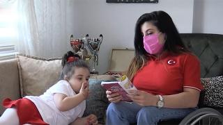 Şampiyon sporcu, engelleri sporla ve annelikle aştı