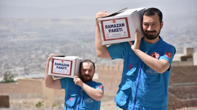Türkiye Diyanet Vakfı ramazanda 1,9 milyon kişiye 78,3 milyon lira tutarında yardım ulaştırdı