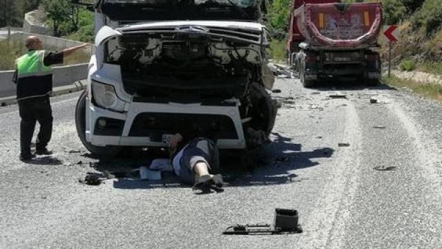 Muğlada trafik kazası: 2 yaralı
