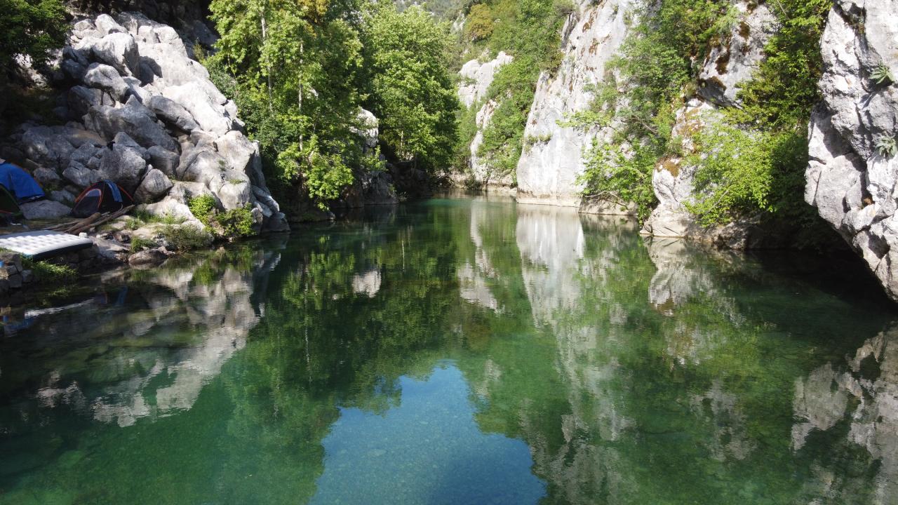 Cihan Tolukeser ise kanyonun eşsiz bir güzelliğe sahip olduğunu söyledi.