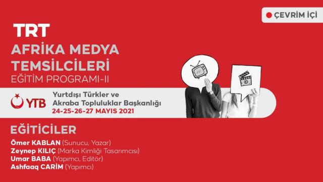 TRT’nin deneyimli kadrosu Afrika medya temsilcilerine eğitim verecek