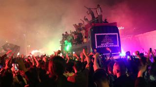 TFF 1. Lig'e yükselen Kocaelispor'a coşkulu karşılama