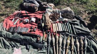 PKK'ya ait sığınak ve mühimmatlar imha edildi