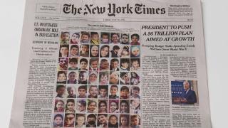 New York Times Gazzeli çocukların fotoğraf ve hikayelerini paylaştı