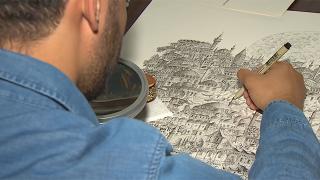 İstanbul'un tarihi dokusu minyatür ve gravürle yeniden hayat buluyor