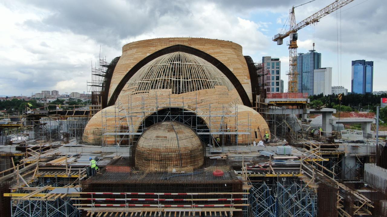 İnşaatın yüzde 75`i tamamlandı