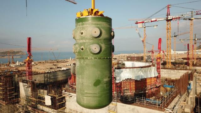 Akkuyuda reaktör kabının montajı tamamlandı