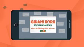 "Gıdanı Koru, Sofrana Sahip Çık" kampanyası ile israf önleniyor